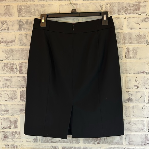 J. Crew Women’s Black Pencil Skirt High Waist Classic Pocket Career Size 0 - Picture 4 of 7